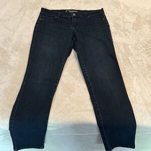 New York & Company Low Rise Legging Jean-Size 8